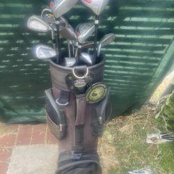 Adult Right Handed Golf Clubs With Bag 