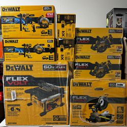 Dewalt - Brand New Discounted Tools! Saws, Drills, Drivers, Wrenches, Kits