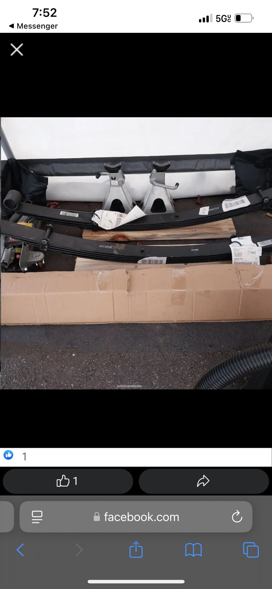 1999 JEEP CHEROKEE LEAFS 