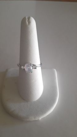 Light Pink Opal Ring Size 9