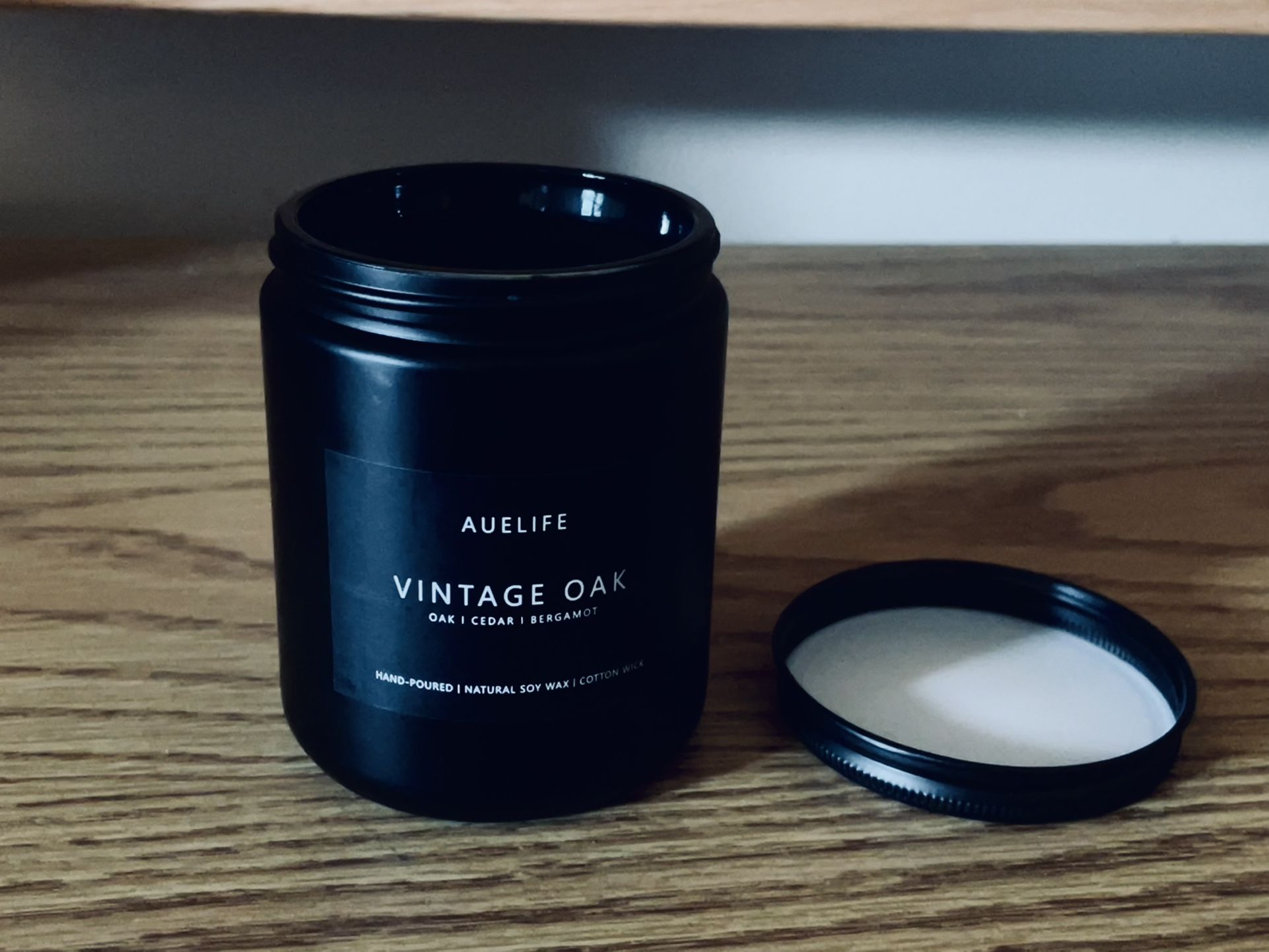 Vintage Oak Candle