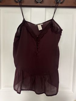 Burgundy Camisole