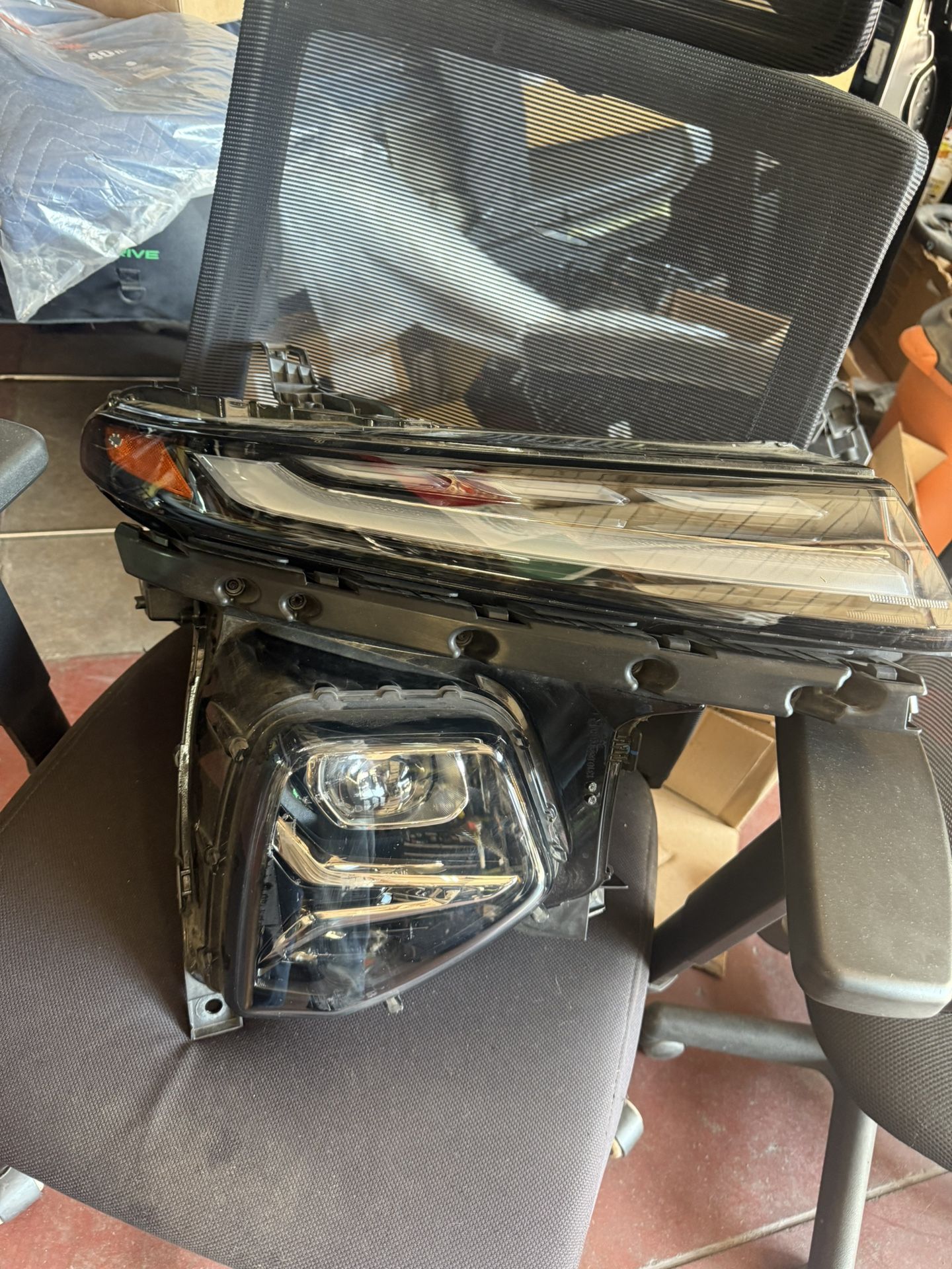 2025 silverado ev headlight