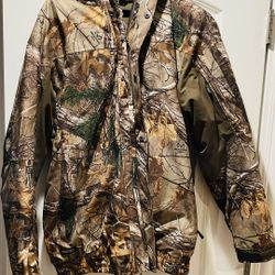 Midweight Softshell Camo Jacket L