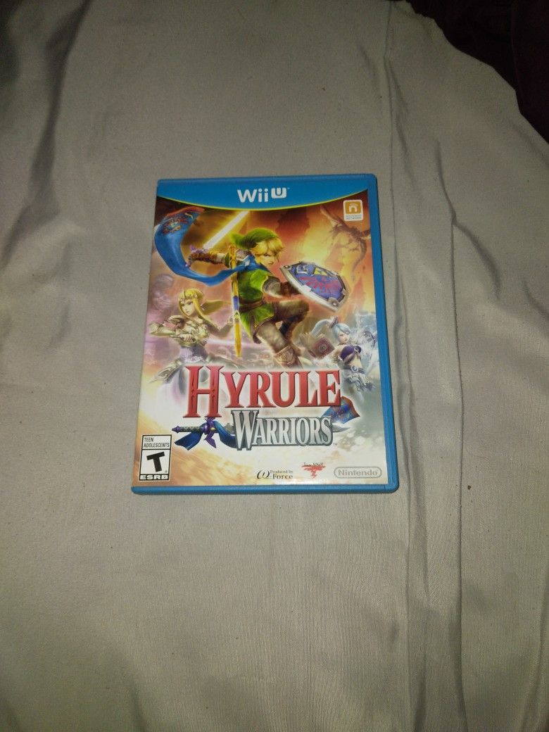 Hyrule Warriors Nintendo Wii U Game Complete 