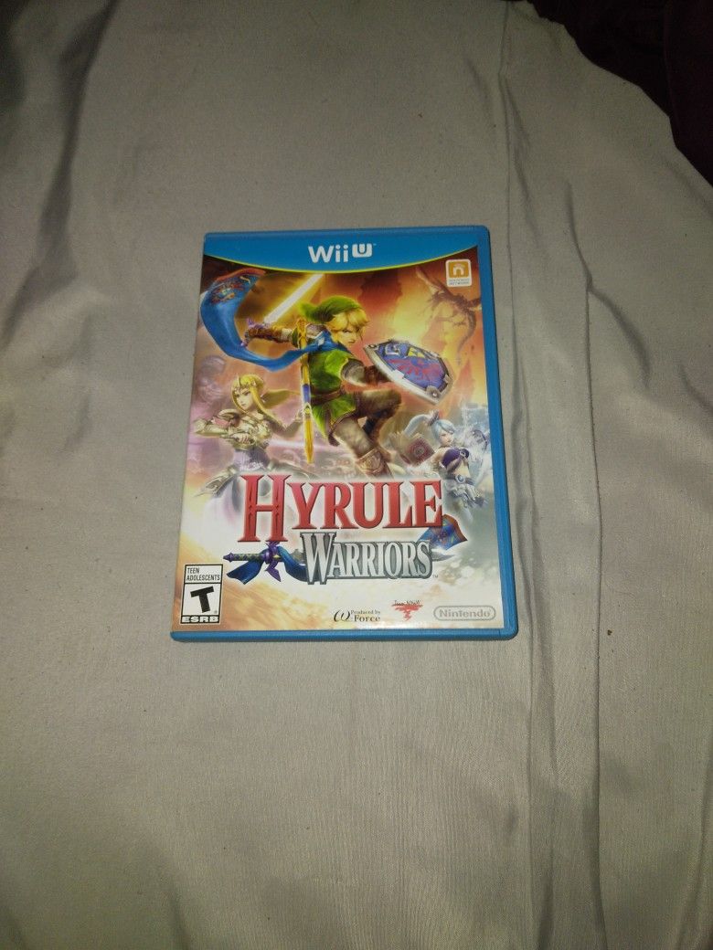Hyrule Warriors Nintendo Wii U Game Complete