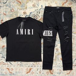 Amiri Jeans size 34 Shirt size M/L/XL Combo