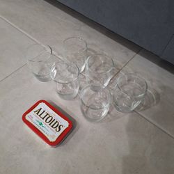 Glass Jars/Vases (3" Tall, 2.25" Wide)