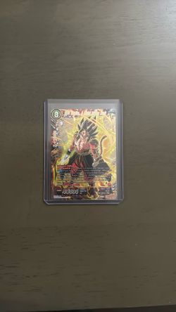 DBZ TCG SS4 Vegito SCR
