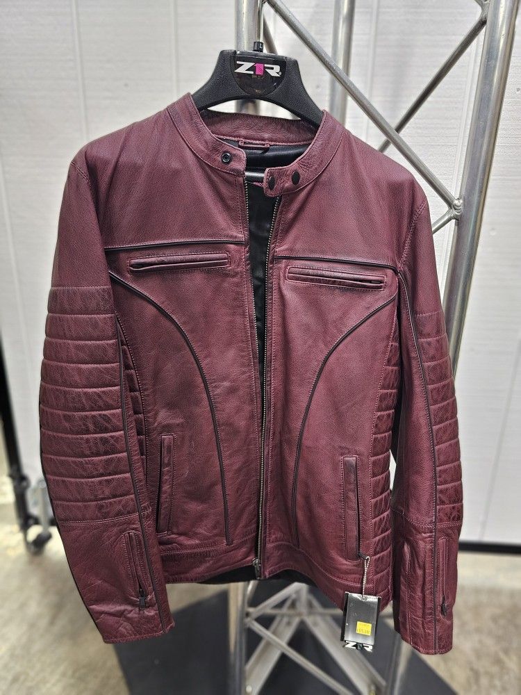 Womens Z1R Leather Jacket LARGE