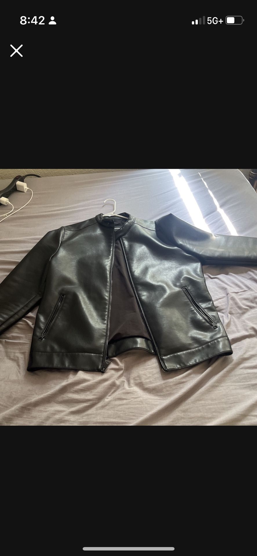 Leather Jacket.