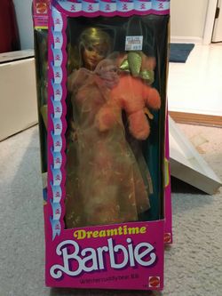 Dreamtime Barbie with Bear B.B. 1984 Doll
