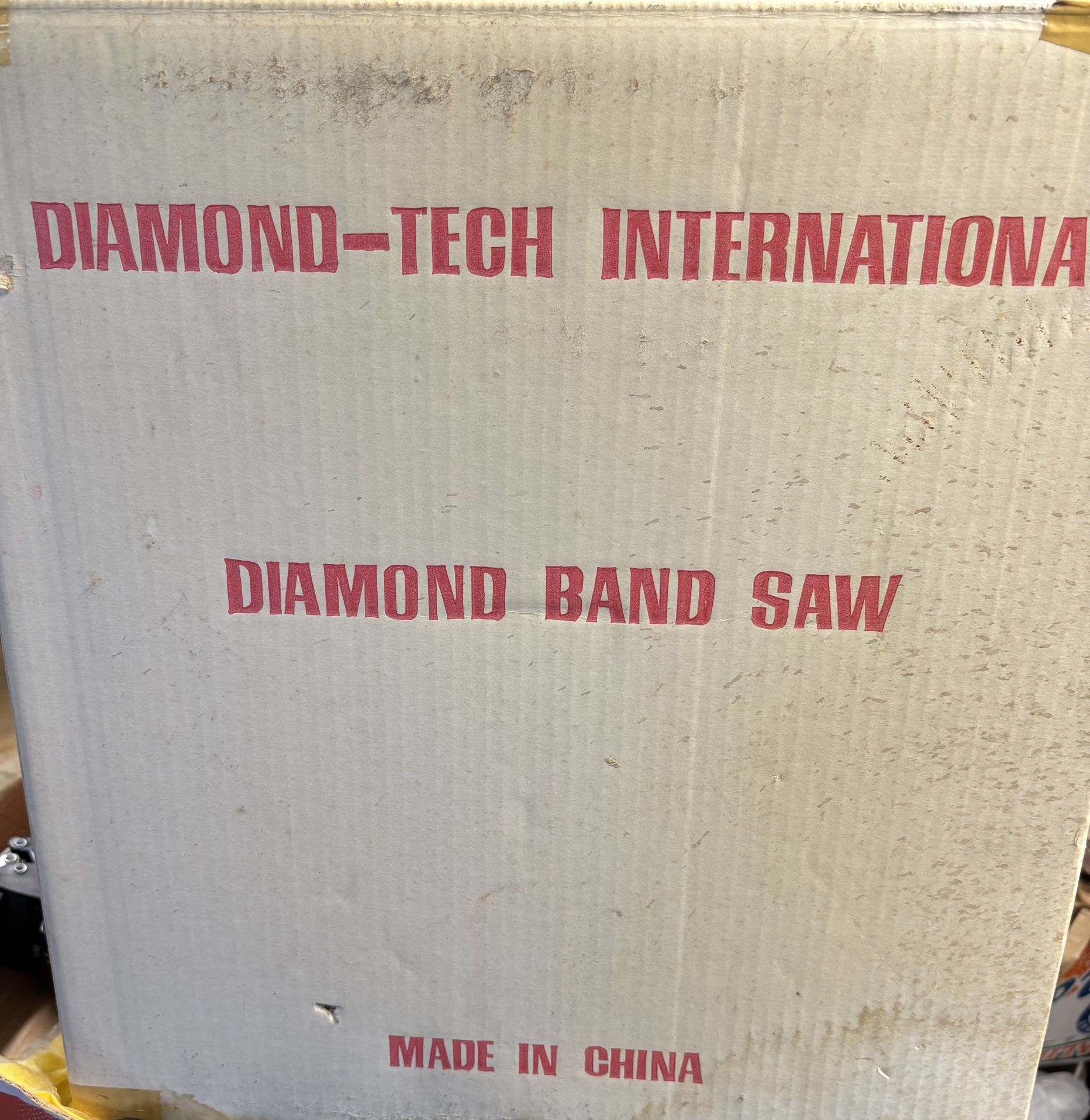 Diamond-Tech International Diamond Saw.