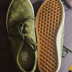 Camo Airplane Vans