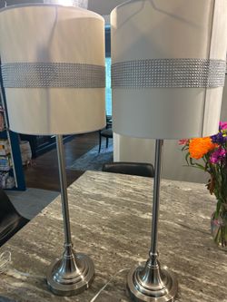 Two lamps ($25 for the pair)