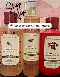 Champagne Apple & Honey Set $25