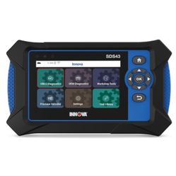 Innova SDS43 OBD2 Scanner Diagnostic Tool Bidirectional, Engine Light Erase Code Reader, ABS, SRS, Transmission, Live Data, ECM/PCM & TCM