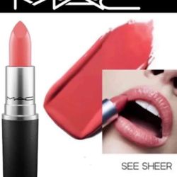MAC Lustre Lipstick #520 see sheer NEW! 🌟🌟🌟$10