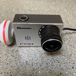 Quanum FPVplus Wide-Angle 1080P HD FPV Camera with 5.8GHz Transmitter