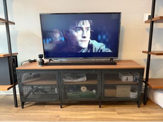Ikea TV stand with storage