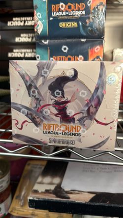 Riftbound league legends spiritforged sealed booster box