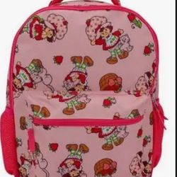 super cute strawberry shortcake backpack