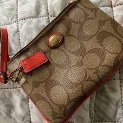Coach Mini Wallet/wristlet 