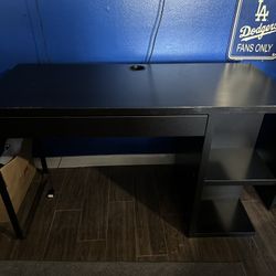 IKEA MICKE DESK  DARK BROWN