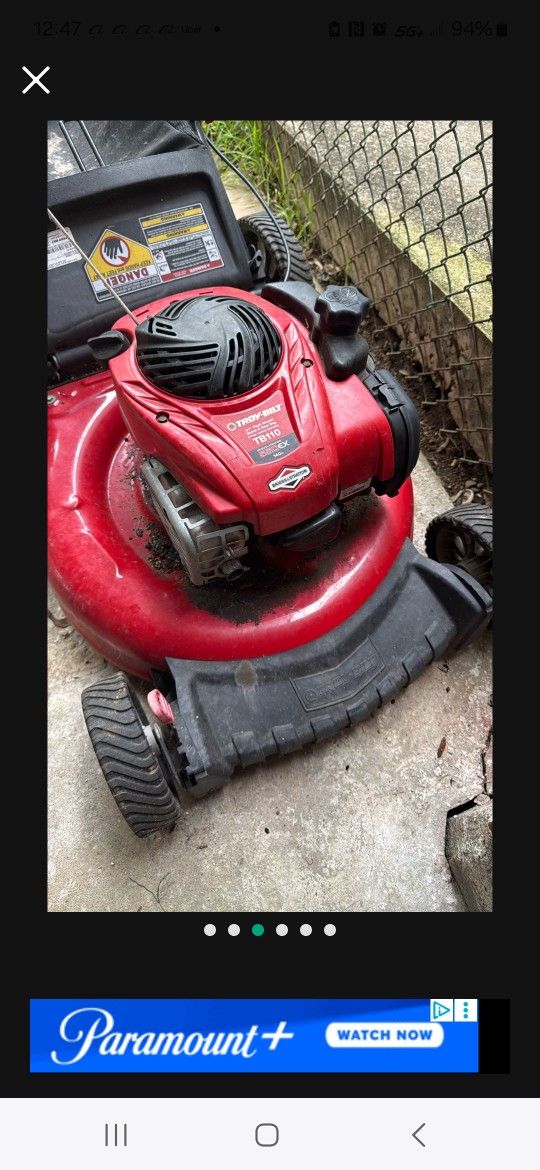 Troy Lawnmower 
