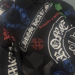 Chrome Hearts Stencil Hoodie 