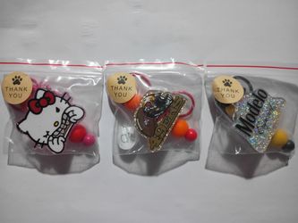 Beaded keychains