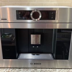 New Bosch Stainless Steel Built In Coffee Matchine And Grinder $30 Initial 🔥 No Credit Check