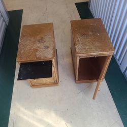 Oak Livingroom / TV End Tables