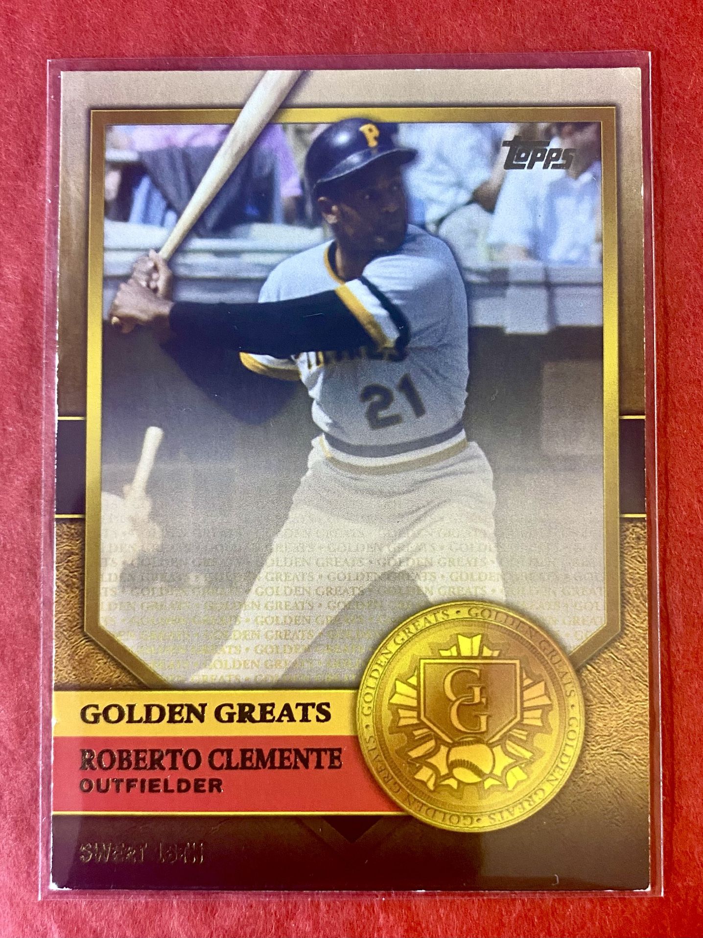 Roberto Clemente 2012 Topps Golden Greats “Sweet 16th” Card