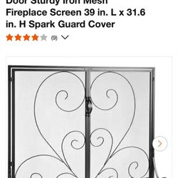 Fire Place Screen cover