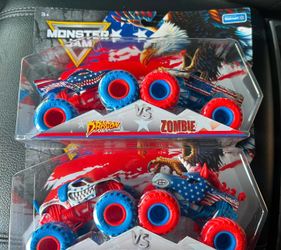 Monster Jam NEW RELEASE Stars & Stripes Series 2