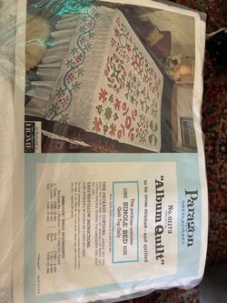Cross Stitch twin Bed Quilts (2)