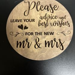 Wedding Sign 