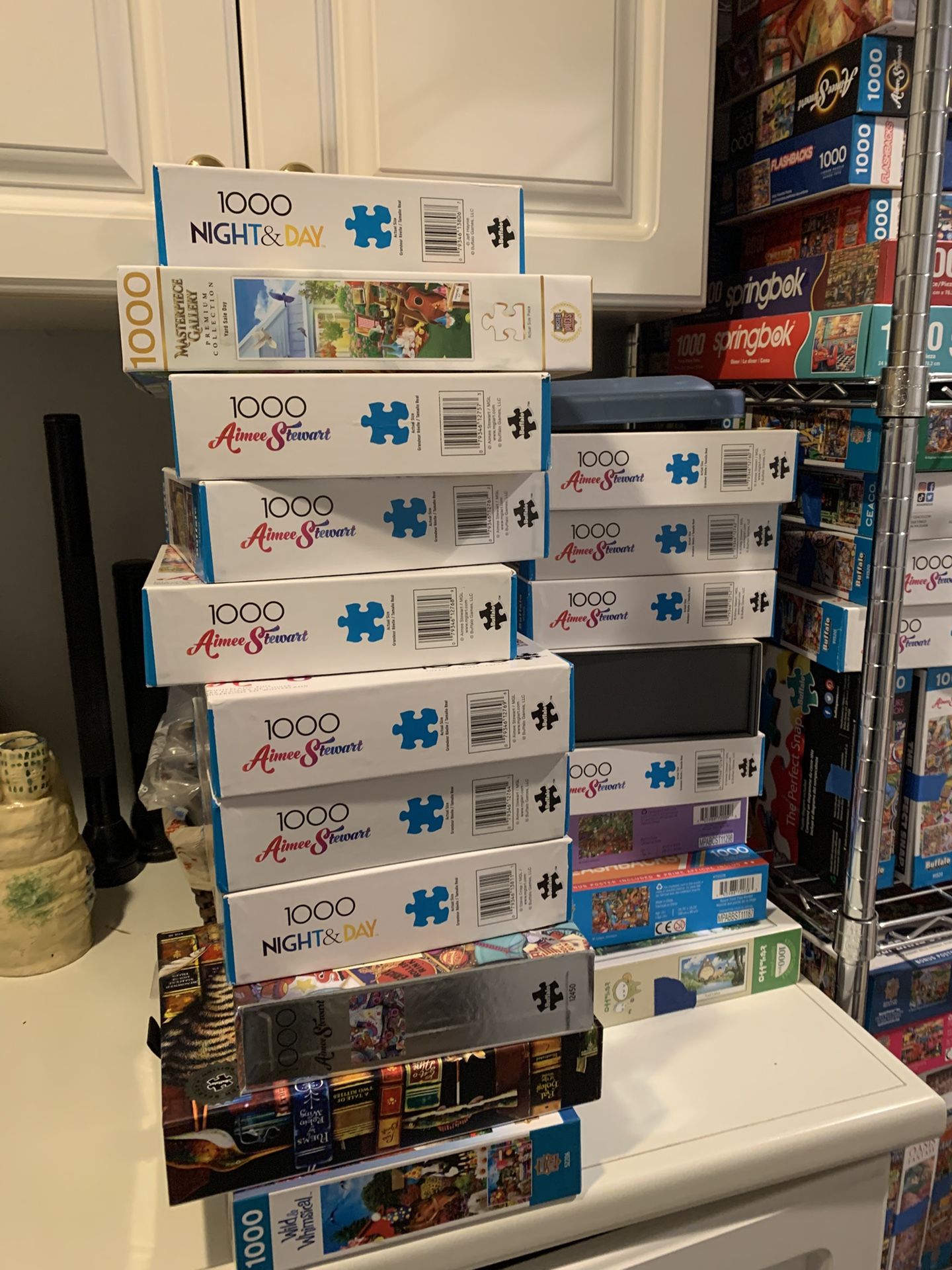 Puzzles (1000 Pieces) Springbok/Buffalo