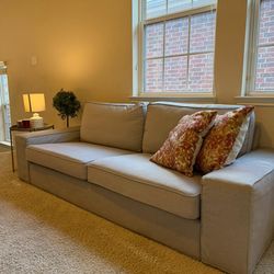 Sofa – Light Neutral Textured Fabric