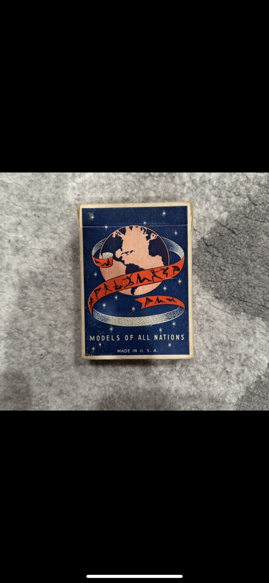 Models of all Nations Playing Card Set 1940s