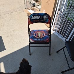 AEW Forbidden Door Folding Chair 2024