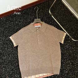 Acne Studios Men’s Polo Shirt 2026 New