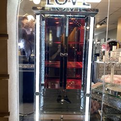 Mirrored Bookcase On Sale