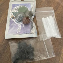 3 Small Baggies of Stone