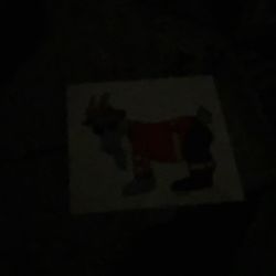 A Ghost Sticker Three Dollars Goat Sticker Usa Three Dollars Only Cash