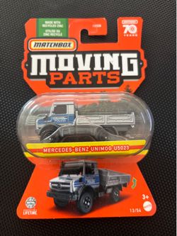 MATCHBOX MOVING PARTS MBX MERCEDES-BENZ UNIMOG U5023 POLIZEI