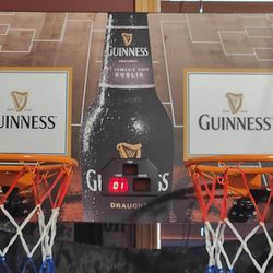 Guiness Draught Beer Pop-a-Shot Basketball Arcade Gam