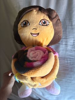 Dora Plushie + Blanket