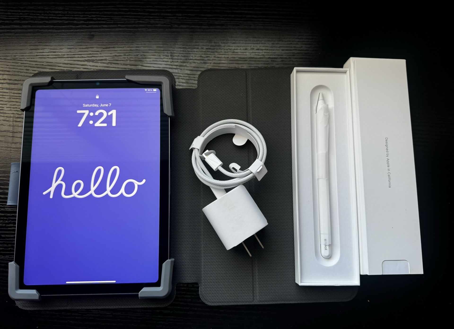 Ipad Mini 6th Generation 64gb (purple) W/ Apple Pencil 2